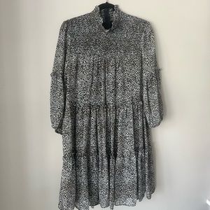 Leopard print dress